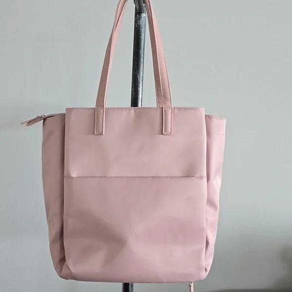 BEIS The Commuter Tote In Atlas Pink - Picture 5 of 12